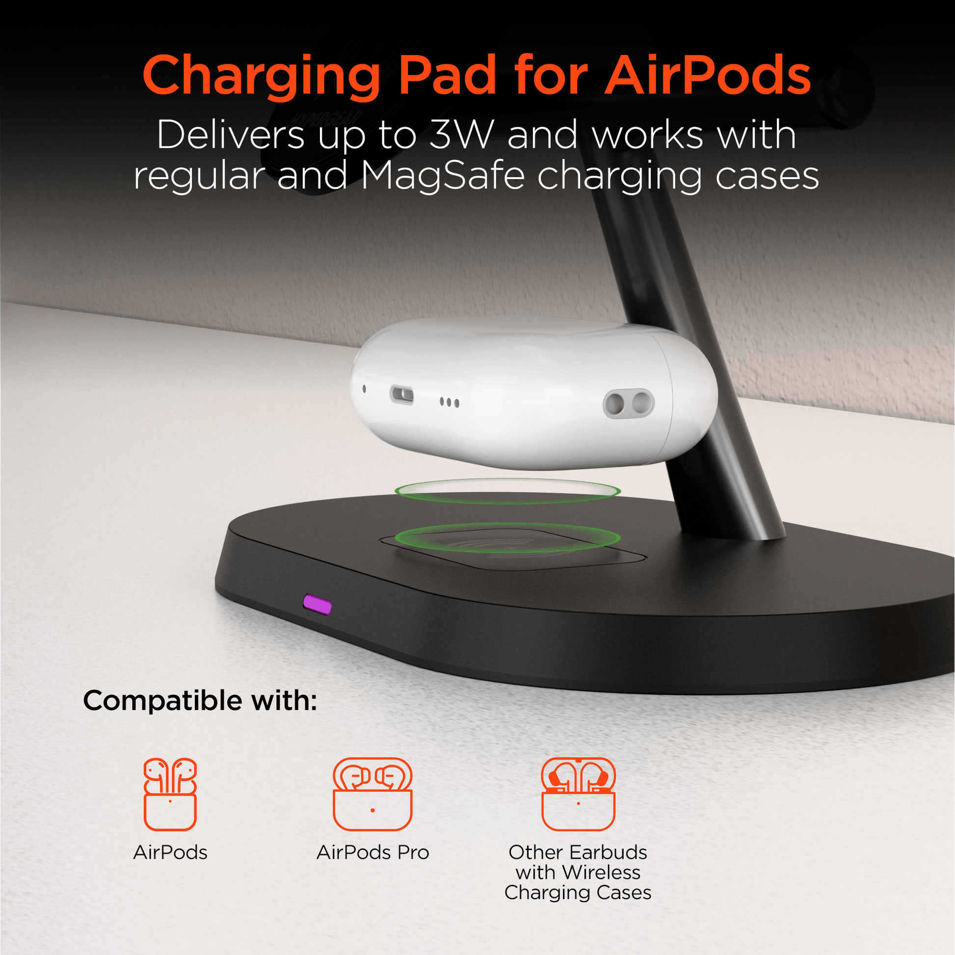 Hypergear Maxcharge Pro 3-In-1 Magsafe Charging Stand